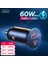 Inıu 60W USB Araç Şarj Cihazı 5A Tip C Pd Qc Hızlı Şarj Telefon Adaptörü iPhone 14 13 12 11 Pro Max 8 Xiaomi Samsung S21 S20 S10 (Yurt Dışından) 1