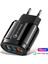 USB Şarj Aleti Hızlı Şarj 2A 3 Port Cep Telefonu Şarj Cihazları iPhone Samsung Xiaomi Huawei Için Hızlı Şarj Tablet Duvar Adaptörü (Yurt Dışından) 2