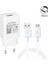 USB Şarj Aleti 5V 2A Evrensel Taşınabilir Seyahat Duvar Adaptörü Huawei Onur Için 9A 9c 9s 8A 8s 8x 8c 7A 7c 7s 1m Mikro USB Kablosu (Yurt Dışından) 1