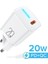 Qoovı Pd 20W Mini USB Tip C Şarj Cihazı Hızlı Şarj Duvar Adaptörü Hızlı Şarj 4.0 Qc iPhone Için (Yurt Dışından) 2