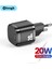 Elough 20W Pd Telefon Seyahat Şarj Cihazı Qc3.0 Cep Telefonu USB C Şarj Adaptörü Için Hızlı Şarj Şarj Cihazı (Yurt Dışından) 3