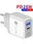 25W Pd USB Şarj Aleti Iphone x 7 8 11 12 13 Pro Max Hızlı Şarj Cihazı Tip C Samsung A12 A13 A52 A53 A73 Hızlı Şarj Adaptörü (Yurt Dışından) 1