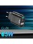 Elough 65W Gan Şarj Cihazı Pd3.0 Scp Tip C Şarj Cihazı Cep Telefonu Tablet Için Uyumlu Hızlı Şarj USB Şarj Aleti Adaptörü (Yurt Dışından) 5