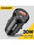 Essager 30W USB Araba Şarjı Hızlı Şarj Qc 3.0 Pd 3.0 iphone 14 13 Xiaomi Oneplus Cep Telefonları C Tipi Hızlı Şarj Adaptörü (Yurt Dışından) 1