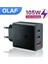 Olaf 105W USB C Duvar Şarj Cihazı Cep Telefonu Pd Tipi C Şarj Cihazı Güç Adaptörü Samsung Xiaomi iPhone 13 Için Hızlı Şarj Carregador (Yurt Dışından) 1