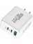 60W Gan USB Tip C Hızlı Duvar Şarj Cihazı Pd Qc3.0 MacBook Adaptörü Samsung Lg Apple iPhone 13/12/11/xs/xr/x/se/ipad Için Usb-C (Yurt Dışından) 4