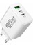 60W Gan USB Tip C Hızlı Duvar Şarj Cihazı Pd Qc3.0 MacBook Pc Adaptörü Samsung Lg iPhone 14 PRO13/12/11/XS/XR/X/SE/IPAD Için Usb-C (Yurt Dışından) 2