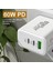 60W Gan USB Tip C Hızlı Duvar Şarj Cihazı Pd Qc3.0 MacBook Pc Adaptörü Samsung Lg iPhone 14 PRO13/12/11/XS/XR/X/SE/IPAD Için Usb-C (Yurt Dışından) 3