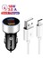 Oppo Için A74 A94 5g A93 A73 A53 2020 Hızlı Araç Şarj Cihazı 18W Hızlı Şarj 3.0 Tip-C USB Kablosu Için Oppo Reno 6 5 Z 4 3 2 Zf Pro (Yurt Dışından) 1
