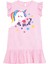Unicorn Magic Kız Çocuk Pembe Elbise 3