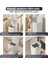 13 Lt Akıllı Sensörlü Çöp Kutusu Mutfak ve Banyo Su Geçirmez Akıllı Çöp Kovası - Gold (Yurt Dışından) 2