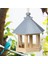 Pembe Tarzı Yard Bahçe Pencere Asılı Süsler Kuş Besleyici Ahşap Birdhouse Papağan Kafesi Asılı Bahçe Yard Dekor Için Birdhouse (Yurt Dışından) 4