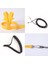 Sarı-Lateks Elastik Stil Xs Beden Anti-Bite Uçan Eğitim Halat Papağan Kuş Pet Tasma Kitleri Muhabbet Kuşu Cennet Papağanı Papağanı Küçük Kuşlar Için Ultralight Koşum Tasma (Yurt Dışından) 5