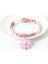Pembe Papatya Stili 17-33CM Evcil Hayvan Tasması Kedi Tasması Japon Tarzı Ayarlanabilir Evcil Hayvan Tasması Çiçek Içi Boş Çan Kedi Köpek Askısı Tavşan Çekiş Halatı (Yurt Dışından) 1