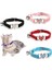 Kırmızı Stil Kalp Charm ve Çan Kedi Yaka Güvenlik Elastik Yumuşak Kadife Malzeme ile Ayarlanabilir 8 Renk Evcil Hayvan Ürünü Küçük Köpek Tasması (Yurt Dışından) 2