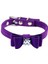 Mor Tarzı 1.3X30CM Renkli Köpek Tasmaları Pet Katı Yumuşak Küçük Orta Köpekler Için Ayarlanabilir Tasmalar Boyun Askısı Ayarlanabilir Güvenli Yavru Yavru Kediler Yaka (Yurt Dışından) 4