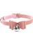 Pembe Stil Çan Yaylı Yavru Kedi Yaka Ayrılabilir Ayarlanabilir Kediler Yaka Yavru Yaka Pet Malzemeleri Köpek Chihuahua Yorshire Için Collier (Yurt Dışından) 1