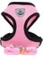 Pembe Tarzı Xl 6.5-8kg Kedi Köpek Ayarlanabilir Koşum Yelek Yavru Köpekler Için Yürüyüş Kurşun Tasma Küçük Orta Köpek Için Polyester Örgü Koşum Kedi Kedi Pet (Yurt Dışından) 1