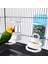 Mavi Stil Otomatik Kuş Besleyici Kuş Su Tiryakisi Waterer Klipsli Pet Kuş Malzemeleri Hamster Papağan Dispenser Şişe Içme Bardağı Kaseler (Yurt Dışından) 3