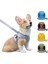 Altın ​​stil Xl Beden Kedi Köpek Ayarlanabilir Koşum Yelek Yavru Köpekler Için Yürüyüş Kurşun Tasma ile Küçük Orta Köpek Kedi Pet Için Yaka Yansıtıcı Koşum (Yurt Dışından) 2