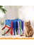 Mavi Stil Kedi Yaka Koşum Tasma Ayarlanabilir Naylon Pet Çekiş Kedi Yavrusu Köpek Halter Yaka Gato Kediler Ürünler Pet Koşum Kemer Kedi Col (Yurt Dışından) 2