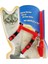 Mavi Stil Kedi Yaka Koşum Tasma Ayarlanabilir Naylon Pet Çekiş Kedi Yavrusu Köpek Halter Yaka Gato Kediler Ürünler Pet Koşum Kemer Kedi Col (Yurt Dışından) 5
