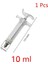 10ML Tarzı 6 Model Düz Sonda Tüpleri Papağan Güvercin Kuş Kümes Hayvanları Besleme Enjeksiyon Bağlantı Parçaları 10MLMLML Manuel Kuşlar Besleme Şırıngası (Yurt Dışından) 1