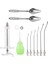 10ML Set Stili 10MLMLML Kuş Elle Besleme Şırınga Kiti Witurved Tüpler Papağan Güvercin Yavru Kuş Metal Besleme Kaşığı ve Rehidratör (Yurt Dışından) 5