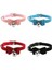 Mavi Stil 4colors Pet Köpek Kedi Yaka Pet Yaka Ayarlanabilir Ilmek Yaka Çan ile Yumuşak Pu Yavru Papyon Sevimli Kravat Kwaii Pet Kaynağı (Yurt Dışından) 5