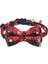 No.7 Tarzı 1X28CM Pet Ayrılıkçı Kedi Yaka Papyon ve Çan Sevimli Ekose Noel Kırmızı Elastik Ayarlanabilir Köpek Tasması Kanatlı Küçük Kediler Için Çan (Yurt Dışından) 1