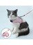 Kırmızı Stil S Beden Yeni Kedi Köpek Koşum ve Tasma Seti Mascotas Polyester Yansıtıcı Kedi Yelek Yürüyüş Hafif Kaçış Korumalı Koşum Tasma Seti (Yurt Dışından) 3