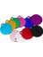 Pembe Tarzı 25X23X1MM Alüminyum Kedi Kımlık Etiketi Yuvarlak Etiketler Köpek Kedi Için Özel Oyulmuş Etiket Pet Adı Telefon Numarası Kımlık Etiketi Charm Kişiselleştirilmiş Pet Shop (Yurt Dışından) 2