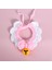 Pembe Stil S 20-28CM El Örme Ilmek Çan Kediler Yaka Tatlı Tavşanlar Köpekler Kolye Ayarlanabilir Yavru Yavru Kedi Eşarp Önlüğü Evcil Aksesuarları (Yurt Dışından) 4