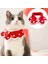 Yeşil Stil S Boyun 20-25CM Noel Kırmızı Örme Kedi Yaka Eşarp Sevimli El Yapımı Tığ Yavru Tavşanlar Bandana Evcil Küçük Köpekler Kolye Aksesuarları x (Yurt Dışından) 2