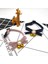 B032 Kedi Yaka D Stili M Beden Çan Ilmek Papyon ile Ayrılıkçı Kedi Tasması Güzel Prenses Inci Kolye Ayarlanabilir Güvenlik Yavru Kedi Tasması Gatos Aksesuarları (Yurt Dışından) 4