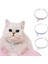Mavi Stil L Beden Kedi Tasması Küçük Köpek Kolye Rhinestone Bling Kalp Kolye ile Elmas Yaka Pet Supplieuahua Kedi Yavrusu Köpek (Yurt Dışından) 3