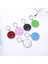 Kırmızı Stil 25X25MM Kişiselleştirilmiş Kedi Köpek Kımlık Etiketi Özel Ücretsiz Gravür Kişiselleştirilmiş Köpek Tasması Pet Charm Isim Kolye Kolye Yaka Köpek Aksesuarı (Yurt Dışından) 3