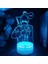 Testere Adam Anime 3D Erkek Için Gece Lambası 16 Renk Kız Odası Dekoru Illusion LED Lamba USB Manga Pochita Şekil Uygun Çocuklar Fanlar Yılbaşı Hediyeleri (Lav Lambası) (Yurt Dışından) 1