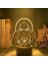 Büyük Boy 3D Lamba Katara Avatar Ev Dekorasyonu Için Son Hava Bükücü Doğum Günü Hediyesi LED Gece Lambası Avatar Oda Dekoru Işık Katara (Renk: C) (Yurt Dışından) 2