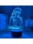 Anime Ghost In The Shell Figure 3D Night Light For Kids Fans, Uzaktan Kumanda ile Değişen 16 Renk, Çocuk Odası Dekoru, Figure Manga Illusion LED Oyuncak Lamba Kız Erkek Noel Hediyeleri (Yurt Dışından) 1