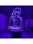 Anime Ghost In The Shell Figure 3D Night Light For Kids Fans, Uzaktan Kumanda ile Değişen 16 Renk, Çocuk Odası Dekoru, Figure Manga Illusion LED Oyuncak Lamba Kız Erkek Noel Hediyeleri (Yurt Dışından) 3