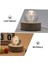 1 Adet Dört Yapraklı Küçük Gece Lambası Kristal Müzik Topu Müzik Kutusu Kristal Cam Müzik Kutusu Yatak Odası Atmosfer Lambası Atmosfer LED Lamba Top Lambası Akrilik Ev 3D Işıklar (Yurt Dışından) 3