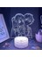 Kılıç Karınca Orline Anime 3D Erkek Için Gece Lambası 16 Renk Kız Odası Dekor Illusion LED Lamba USB Manga Kirito Asuna Şekil Uygun Çocuklar Hayranlar Noel Hediyeleri (Lav Lambası) (Yurt Dışından) 1