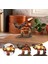 3D Hayvan Dekoru Süs LED Gece Lambası - Ahşap Çok Katmanlı Oyma Hayvan Görünümü Yatak Odası Masası Için Dekoratif Gece Lambası Elk Versiyonu (Boyut : Camel) (Yurt Dışından) 3