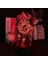 Genshin Etki Oyunu 3D Erkek Için Gece Lambası 16 Renk Kız Odası Dekoru Illusion LED Lamba USB Oyunu Raiden Shogun Şekil Uygun Çocuklar Hayranlar Noel Hediyeleri (Genshin Impact 1) (Yurt Dışından) 1