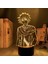Glow Renkli Gece Işıkları 3D Işıklar Anime Hizmetçi Yatak Odası Dekorasyon Gece Işıkları Çocuk Doğum Günü Hediyesi Odası Hizmetçi LED Işıkları (Yurt Dışından) 2