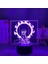 Anime LED Işık Yangın Benimaru Shinmon Yatak Odası Dekorasyonu Için Gece Lambası Doğum Günü Hediyesi Odası Dekor Masa 3D Lamba 7 Renk Işık Masası Yatak Odası Dekoru Pxjd (Yurt Dışından) 1