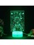 Genshin Darbe Hutao Anime Figürü 3D LED Gece Lambası Yatak Odası Lav Lambası Manga Odası Dekor Çocuk Doğum Günü Hediyesi (Yurt Dışından) 3