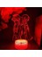 Yuno Gasai Anime 3D Erkek Için Gece Lambası 16 Renk Kız Odası Dekoru Illusion LED Lamba USB Manga Yuno Gasai Figürü Uygun Çocuk Hayranları Yılbaşı Hediyeleri (Çatlak) (Yurt Dışından) 1