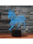 3D At Gece Işığı Lambası Illusion Gece Lambası 7 Renk Değiştirme Dokunmatik Anahtar Masa Masa Dekorasyon Lambaları Hediye Akrilik Düz Abs Taban USB Kablosu Oyuncak (Yurt Dışından) 5